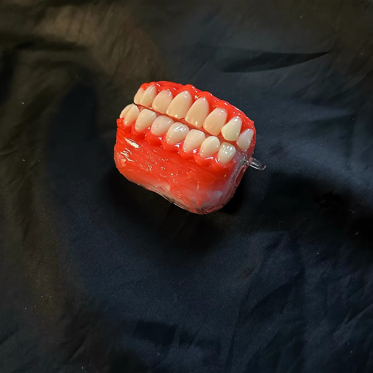 3D Red Teeth Earphone Case