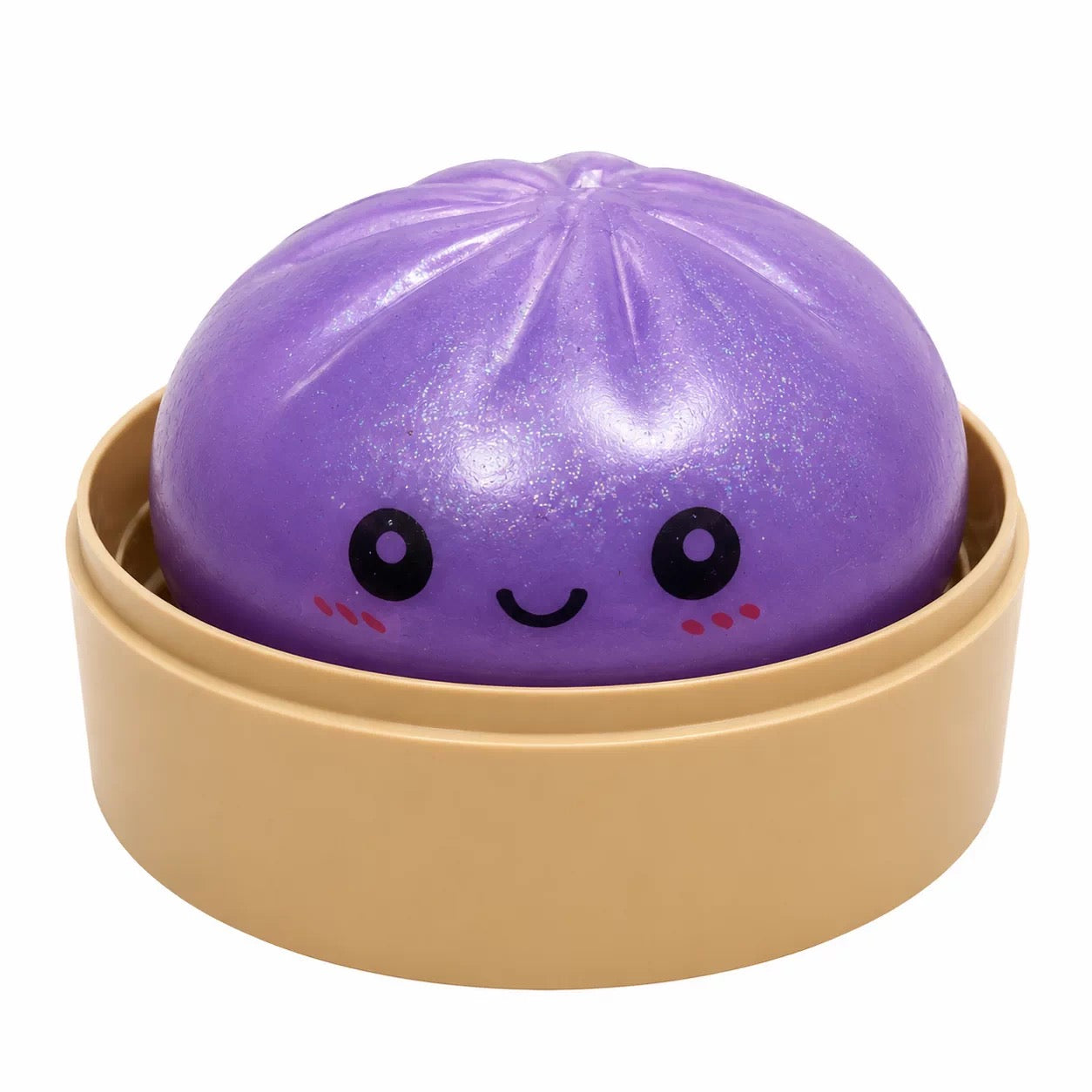 Cute, realistic steamed bun stress-relief squeeze toy—the ultimate stress buster.