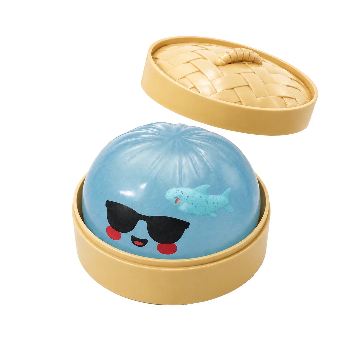 Cute, realistic steamed bun stress-relief squeeze toy—the ultimate stress buster.