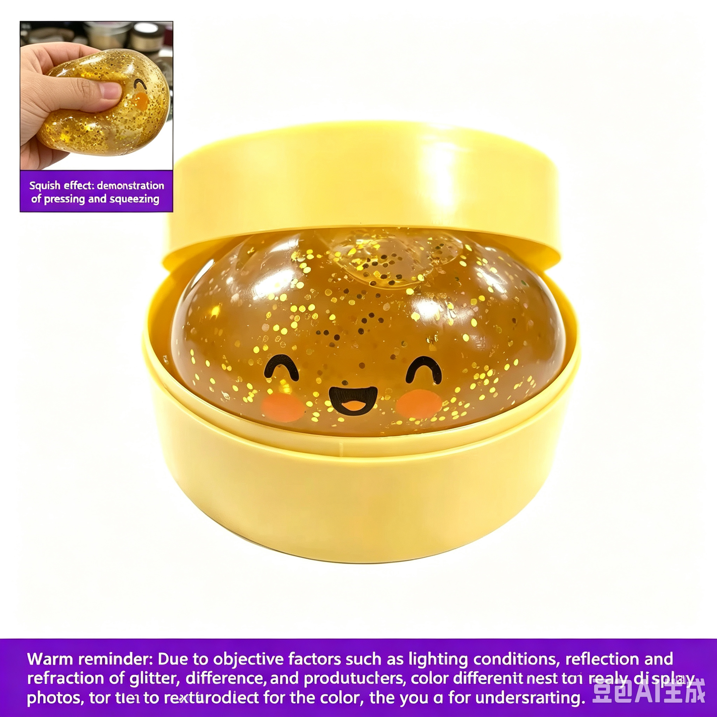 Cute, realistic steamed bun stress-relief squeeze toy—the ultimate stress buster.