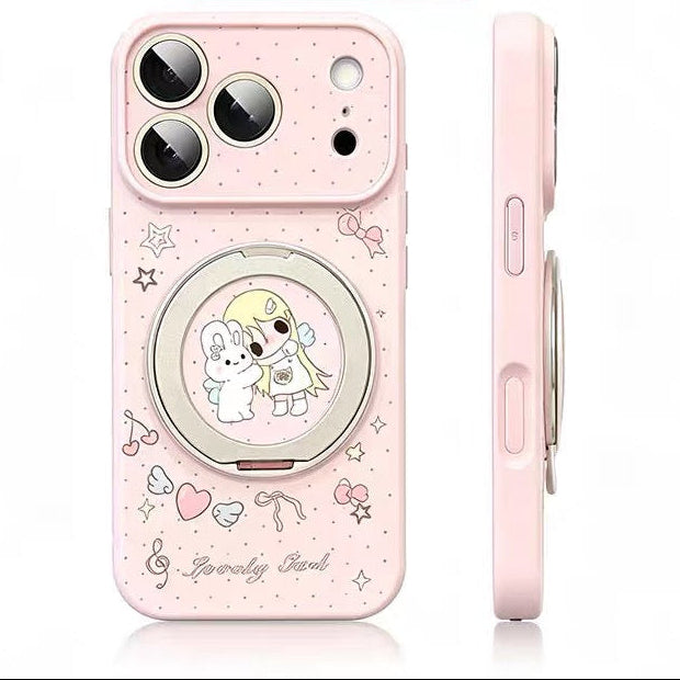 Compatible with Samsung magnetic stand phone cases.