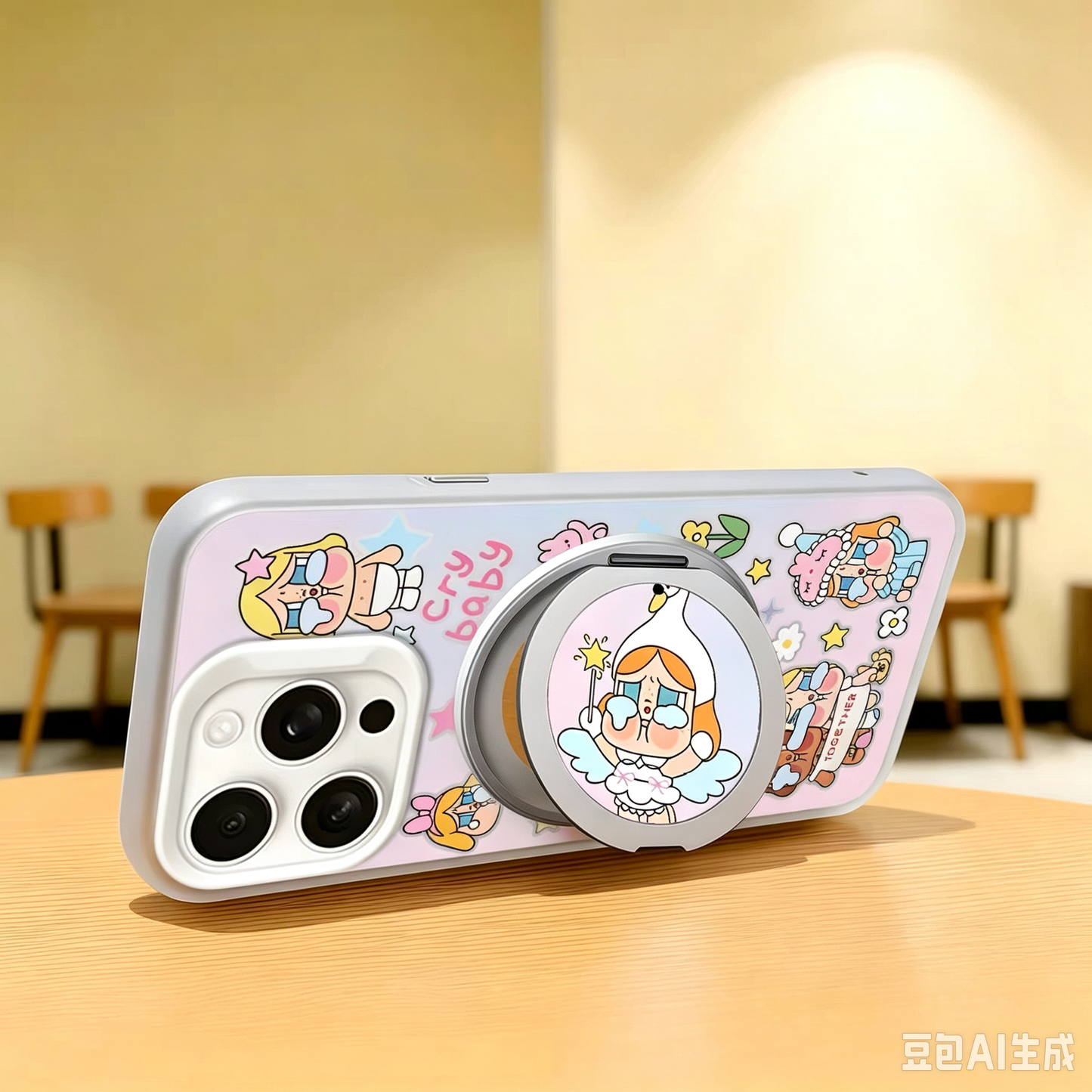 Cry Baby 360° Rotating Mirror Stand Phone Case