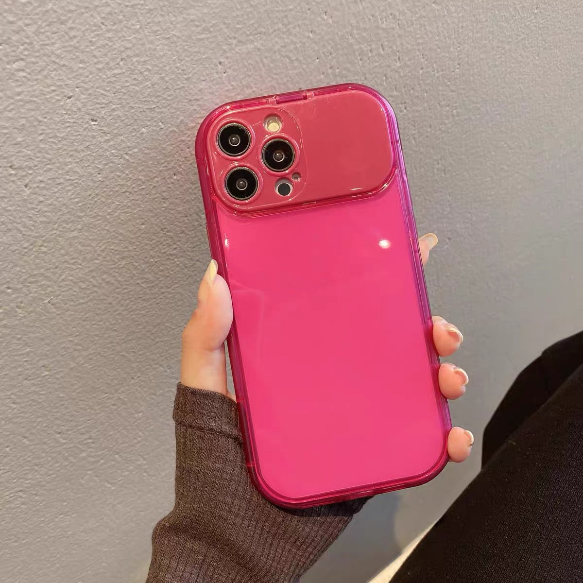 Minimalist Flip-Mirror Phone Case