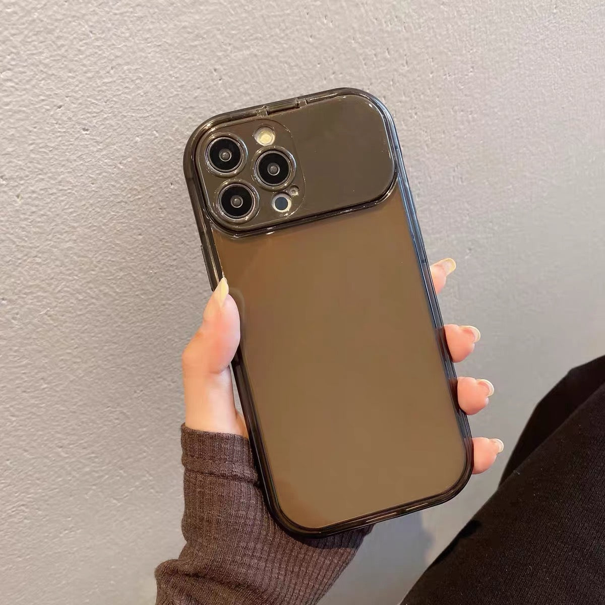 Minimalist Flip-Mirror Phone Case
