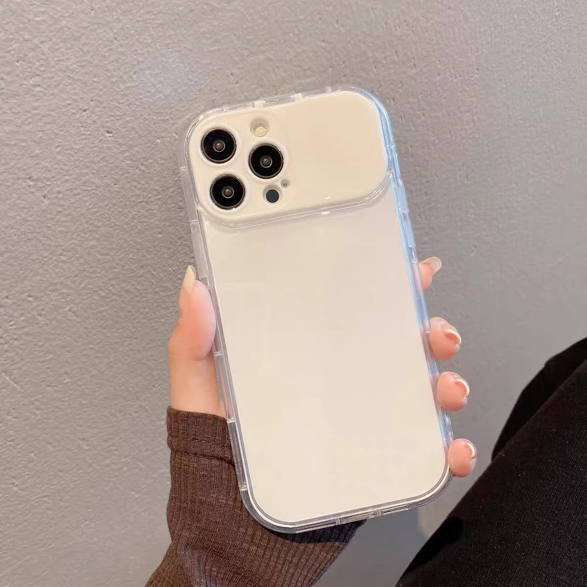 Minimalist Flip-Mirror Phone Case