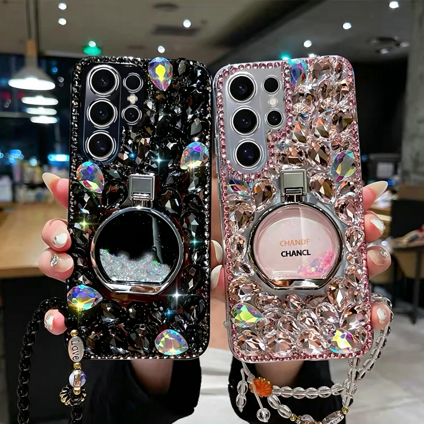 Suitable for Samsung perfume bottle holder bracelet phone case