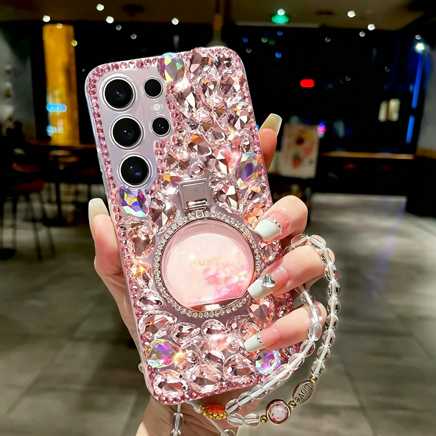 Suitable for Samsung perfume bottle holder bracelet phone case