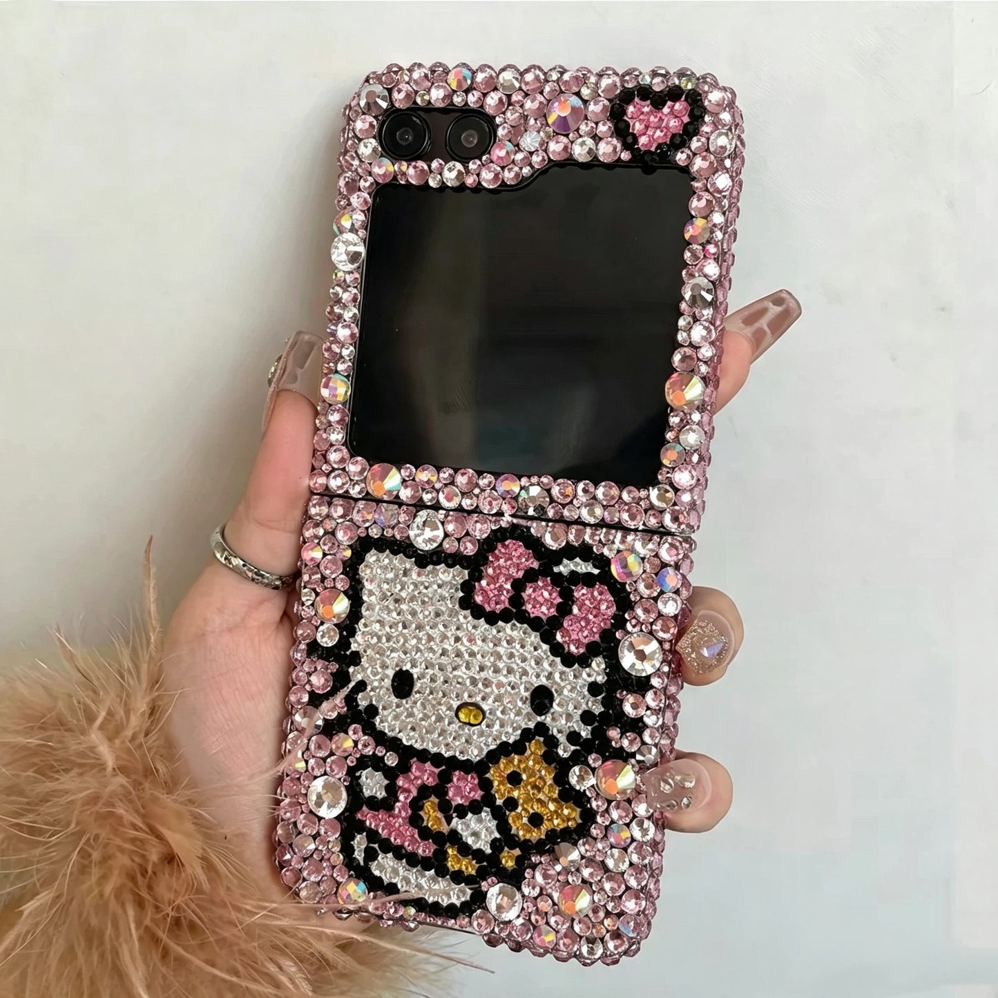 Suitable for Samsung foldable Hello Kitty phone case
