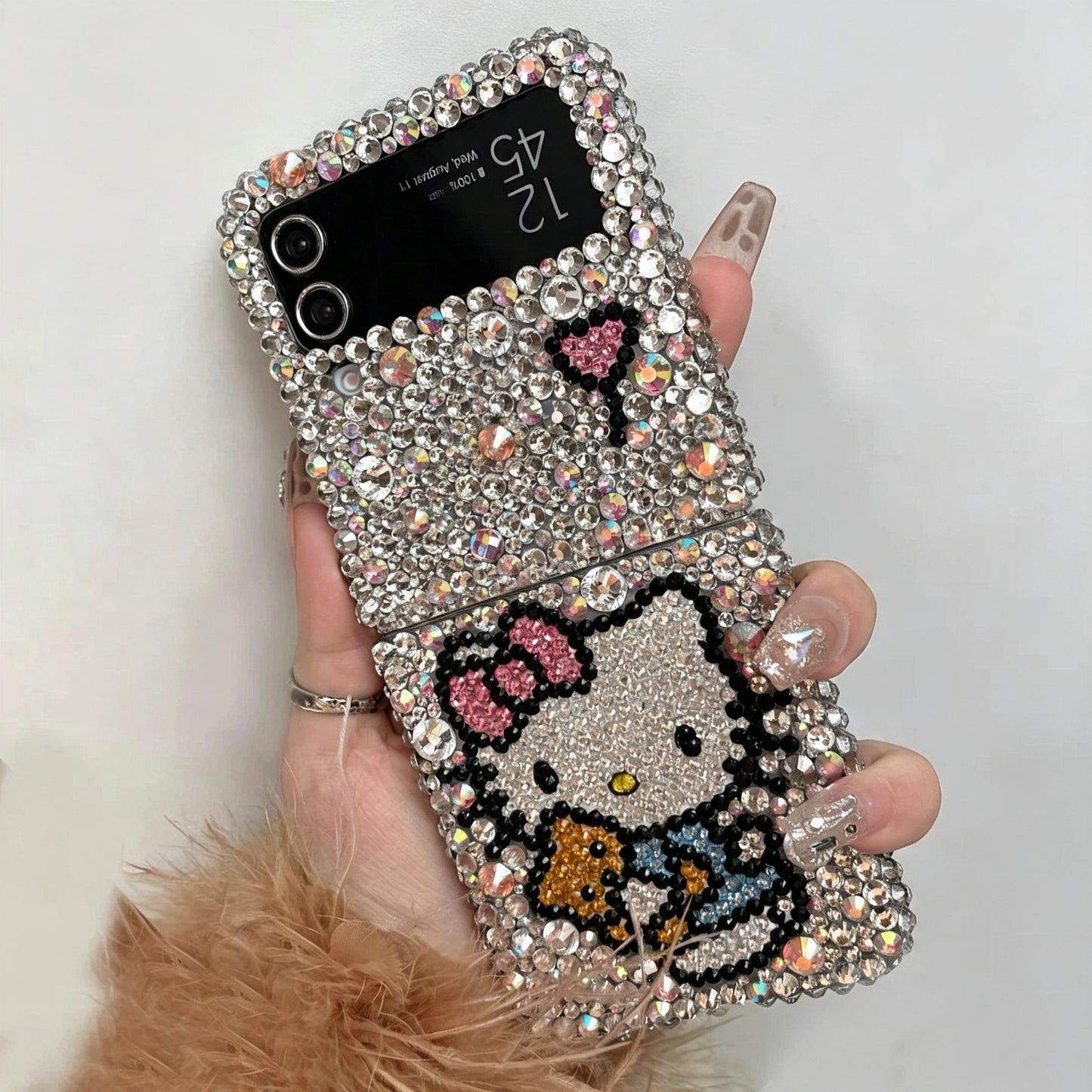 Suitable for Samsung foldable Hello Kitty phone case