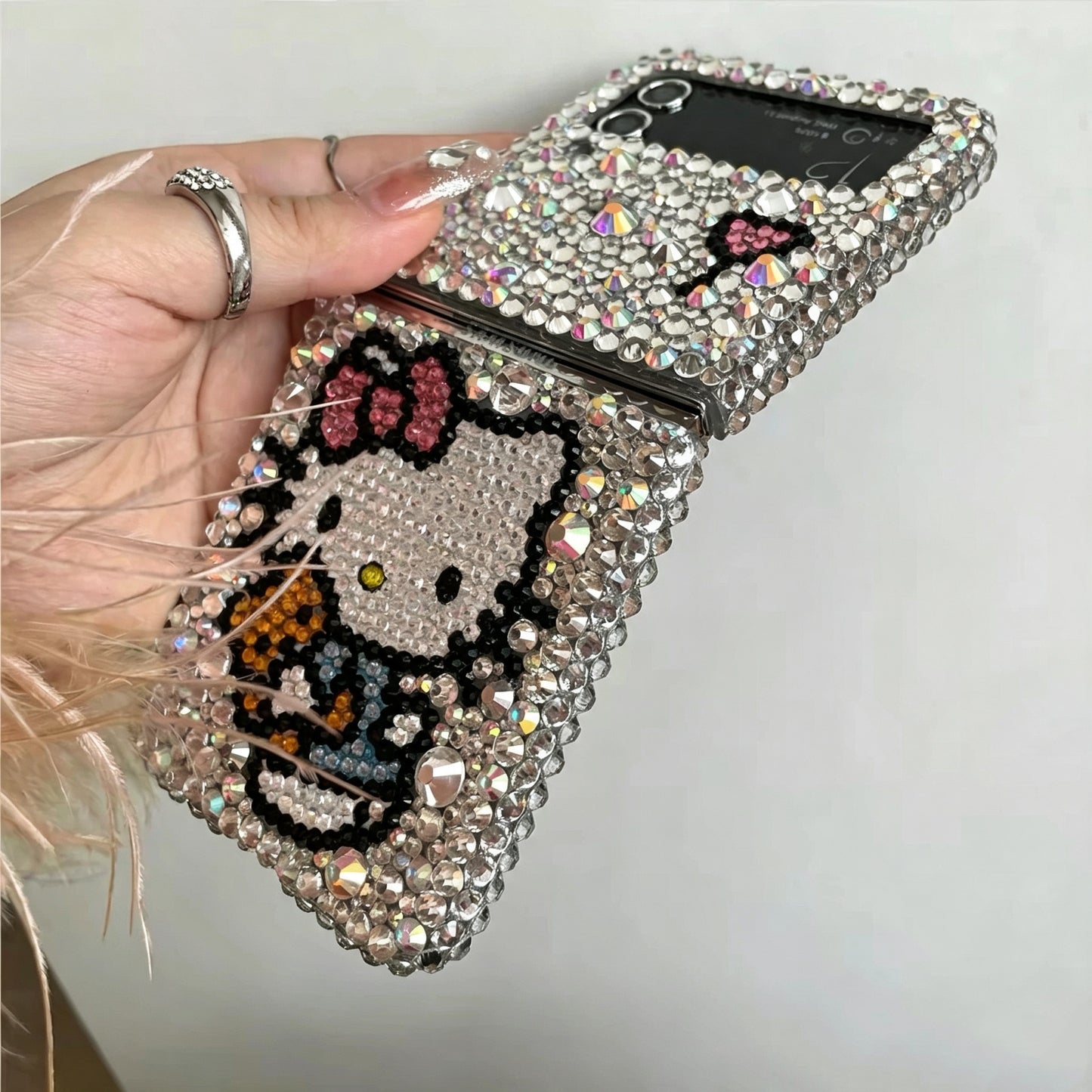 Suitable for Samsung foldable Hello Kitty phone case