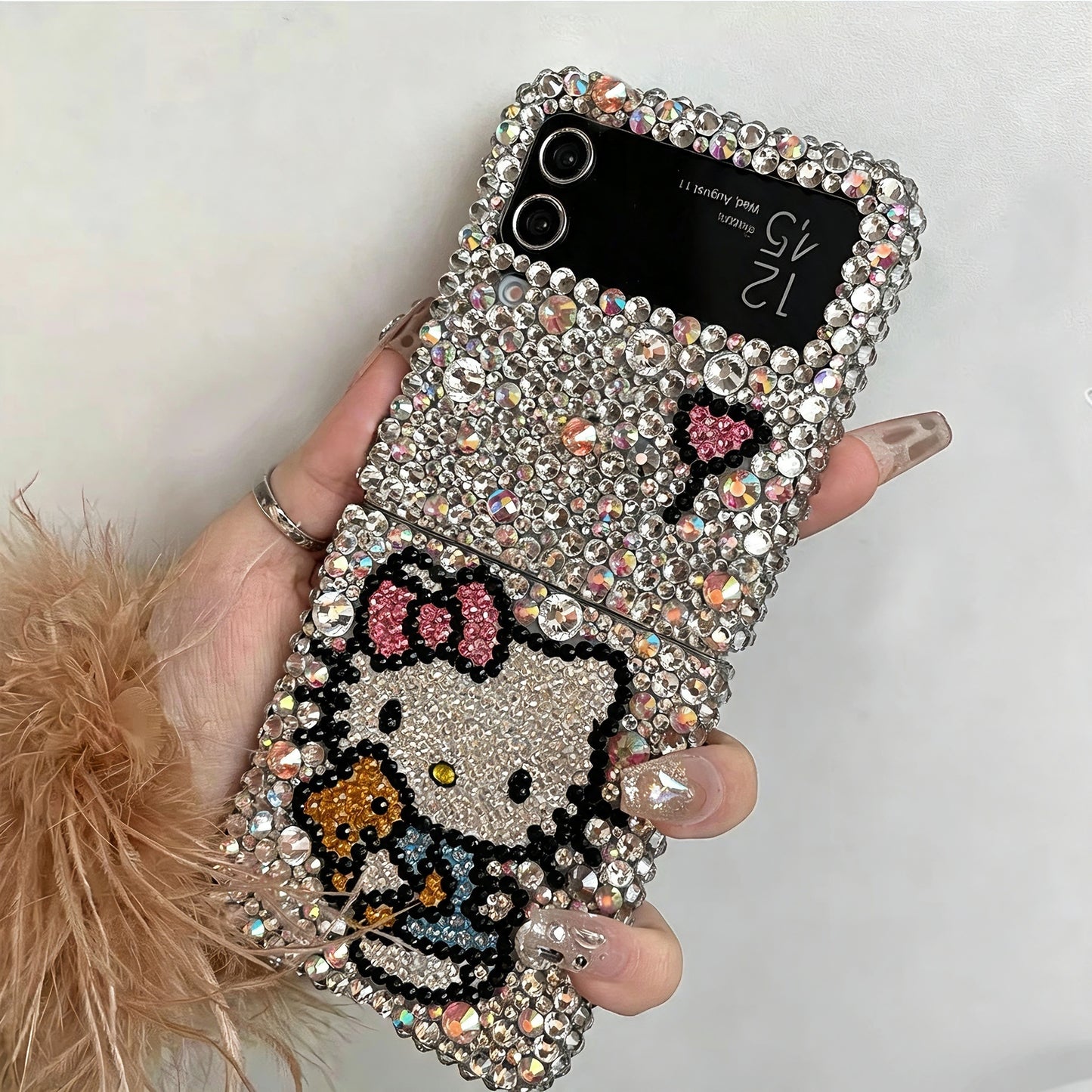 Suitable for Samsung foldable Hello Kitty phone case