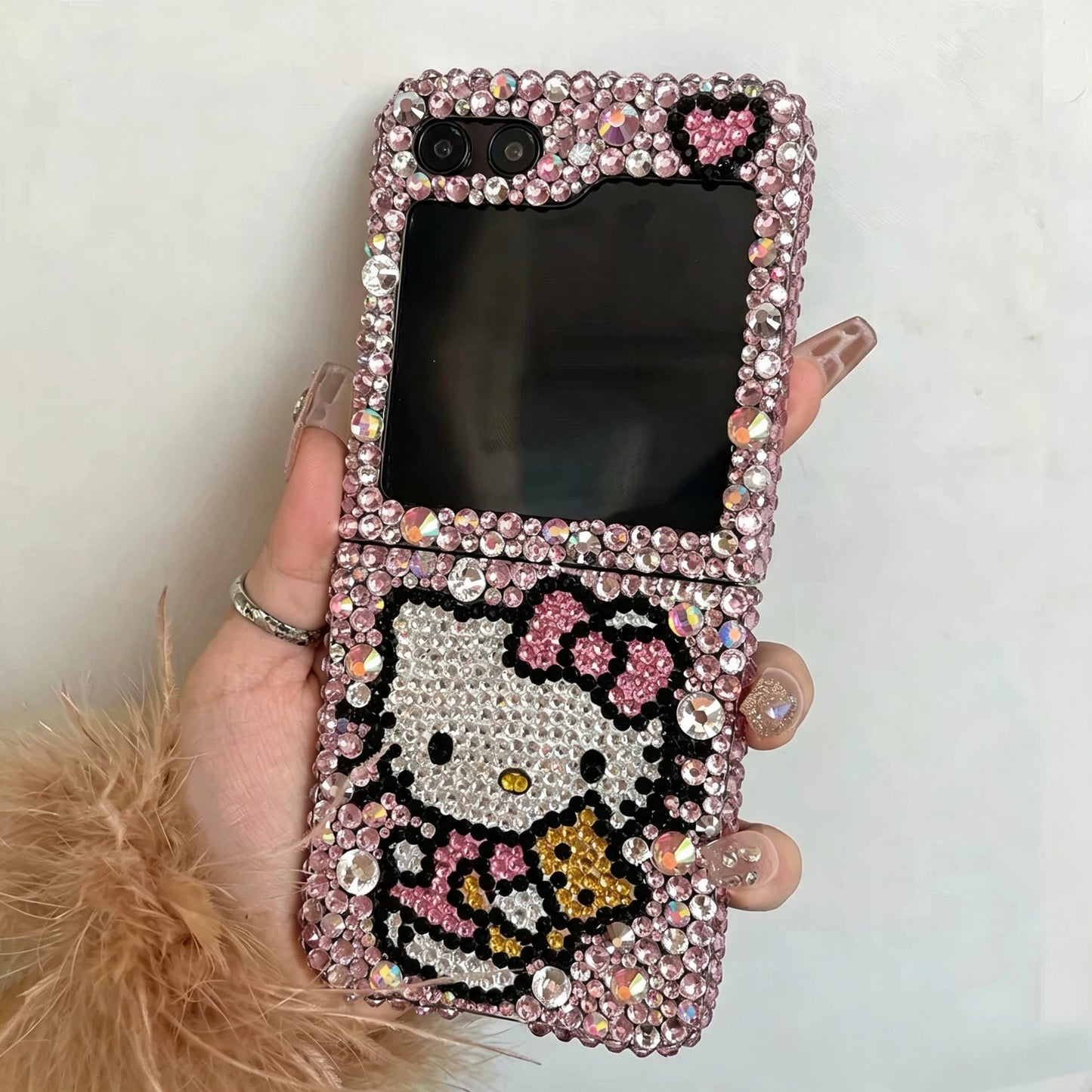 Suitable for Samsung foldable Hello Kitty phone case