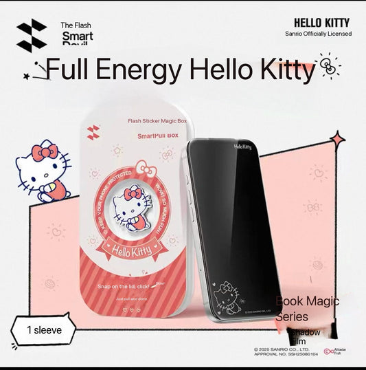 Hello Kitty tempered glass screen protector for iPhone