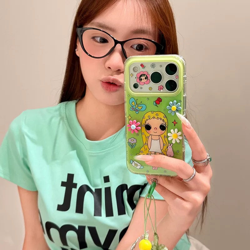 Suitable for Samsung cartoon Little Jade phone case
