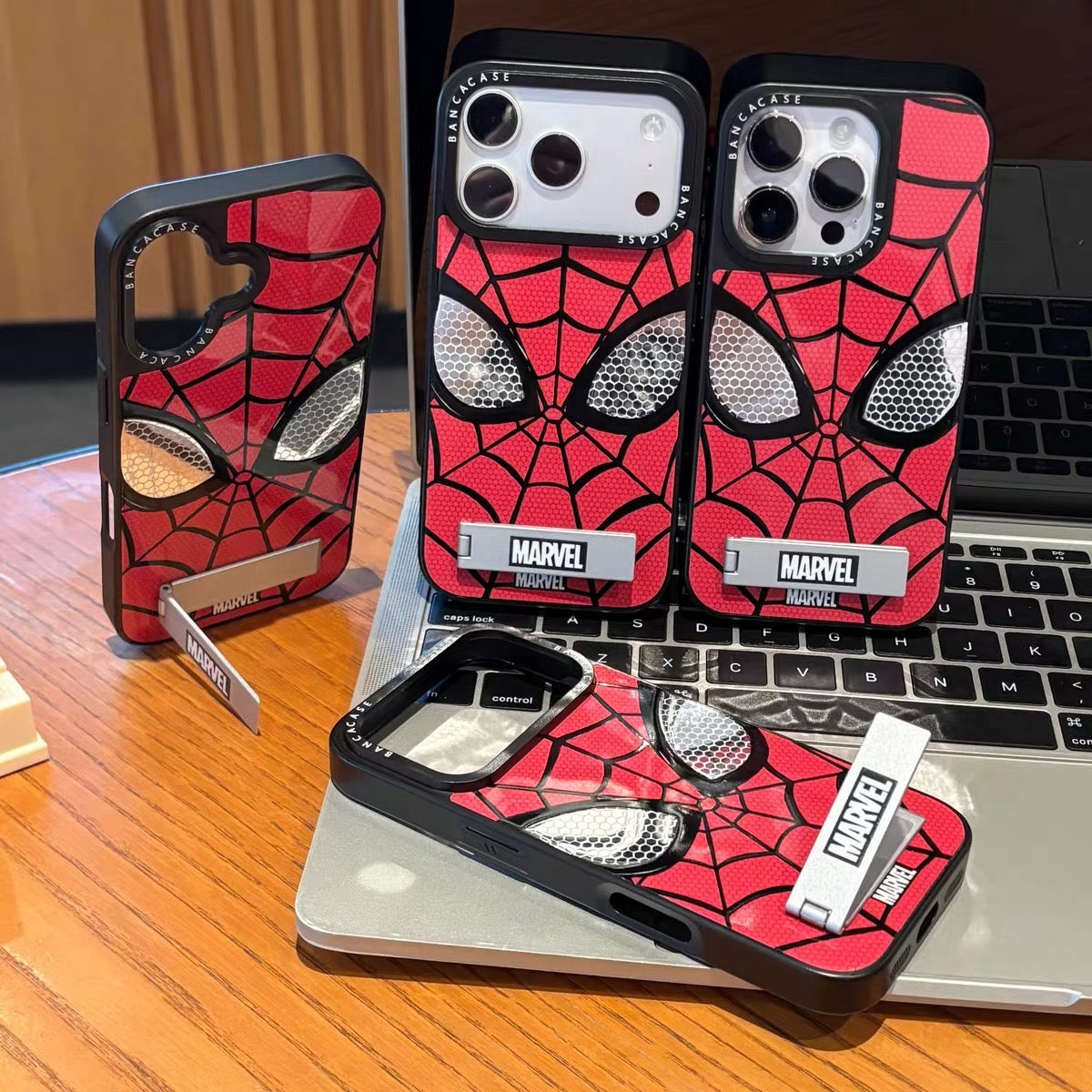 Spider-Man Phone Case with Metal Kickstand