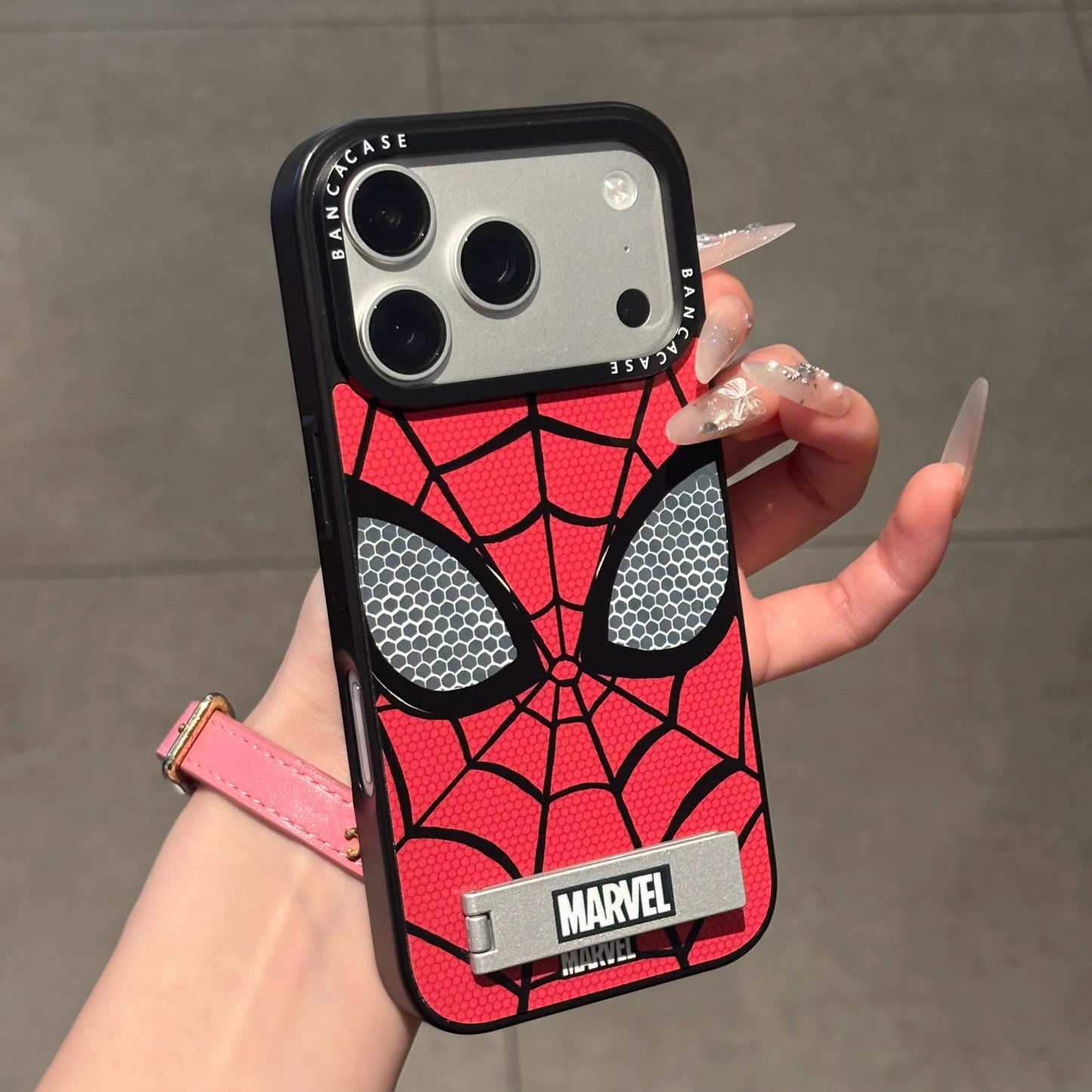 Spider-Man Phone Case with Metal Kickstand