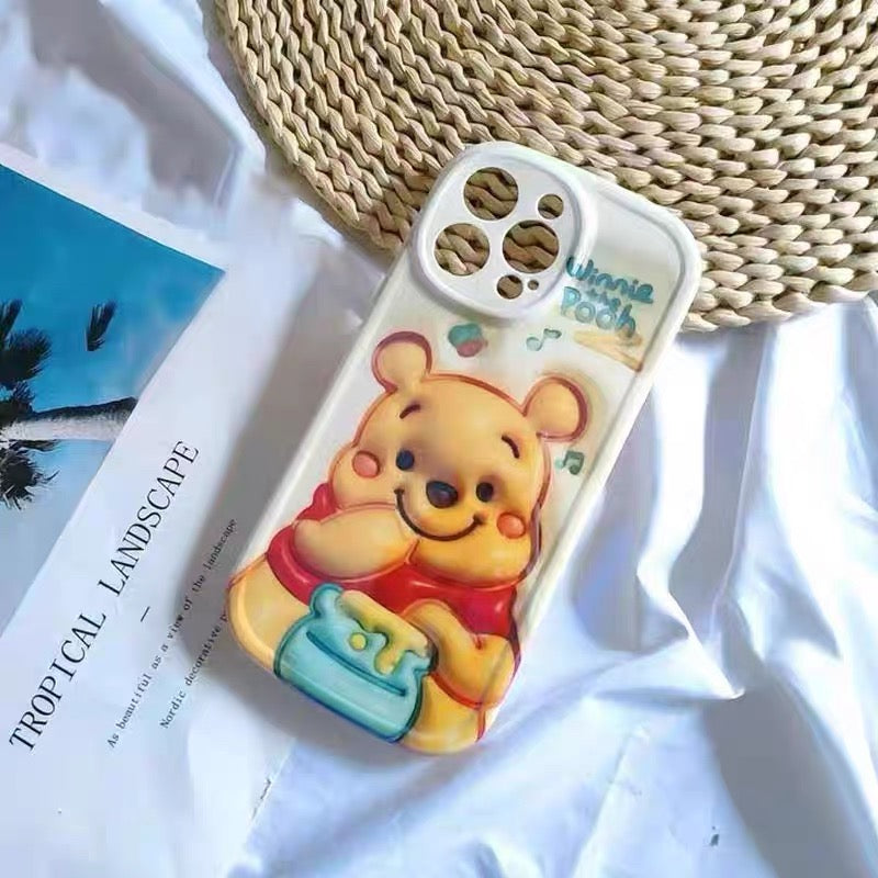 Suitable for Samsung Winnie the Pooh Honey-themed phone case