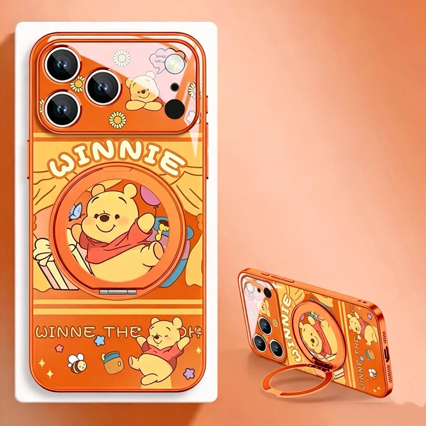 Winnie the Pooh Magnetic Stand Phone Case