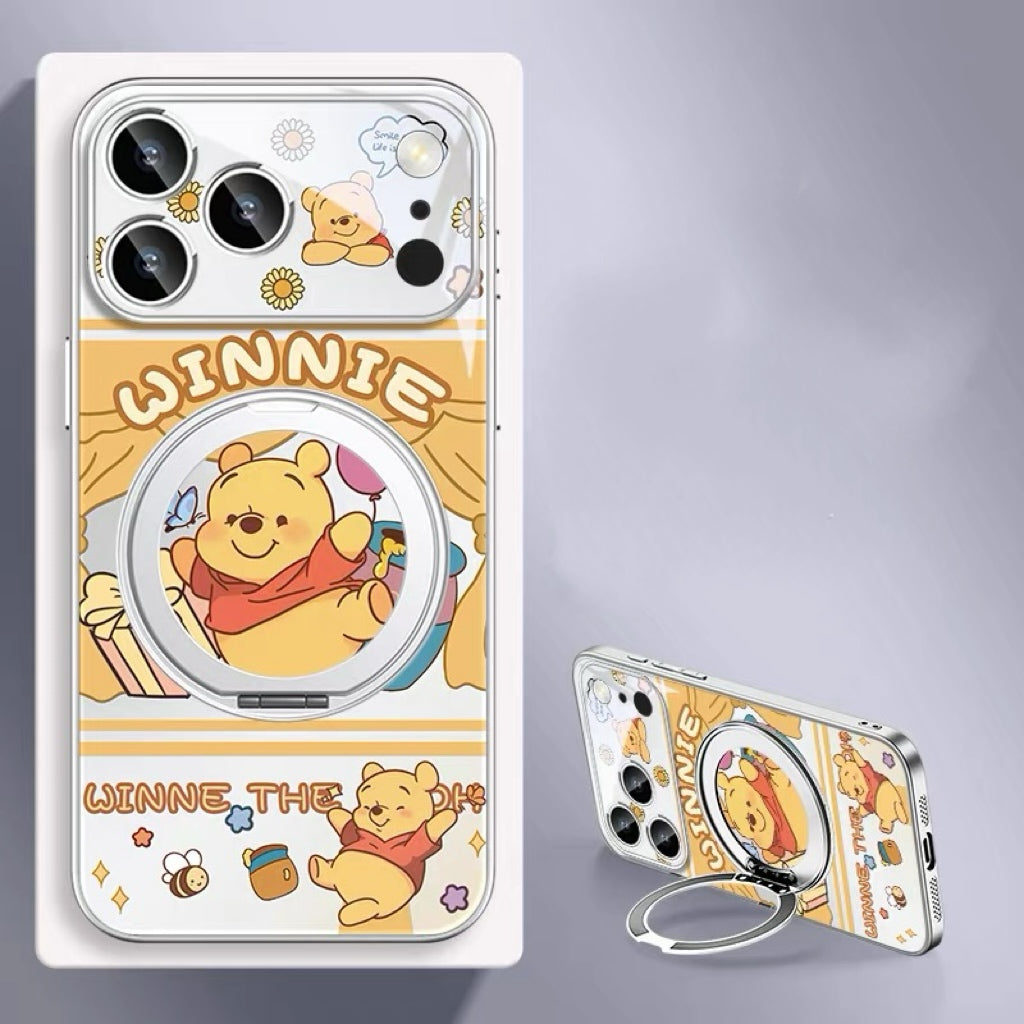 Winnie the Pooh Magnetic Stand Phone Case