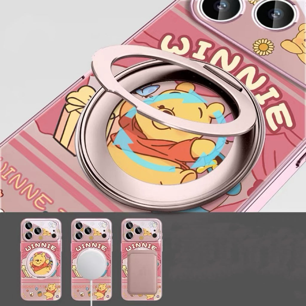 Winnie the Pooh Magnetic Stand Phone Case