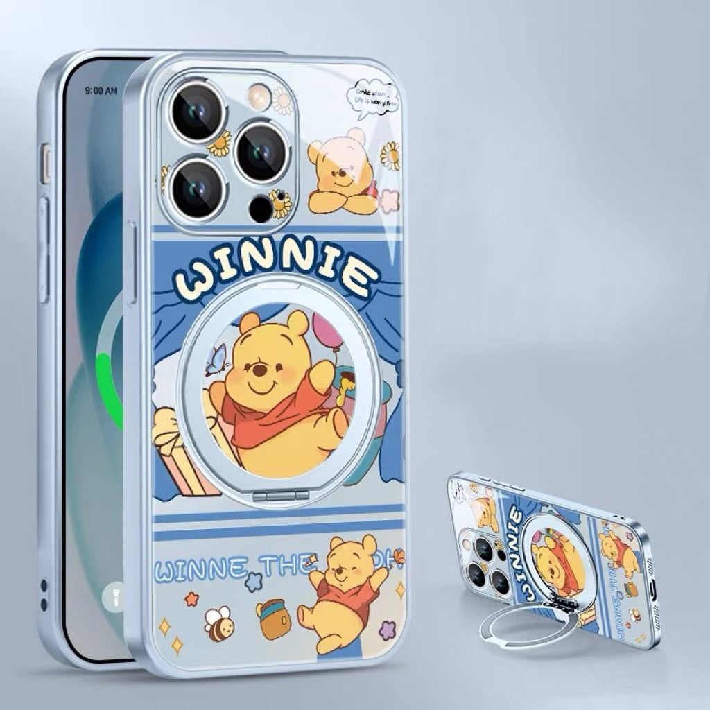 Winnie the Pooh Magnetic Stand Phone Case