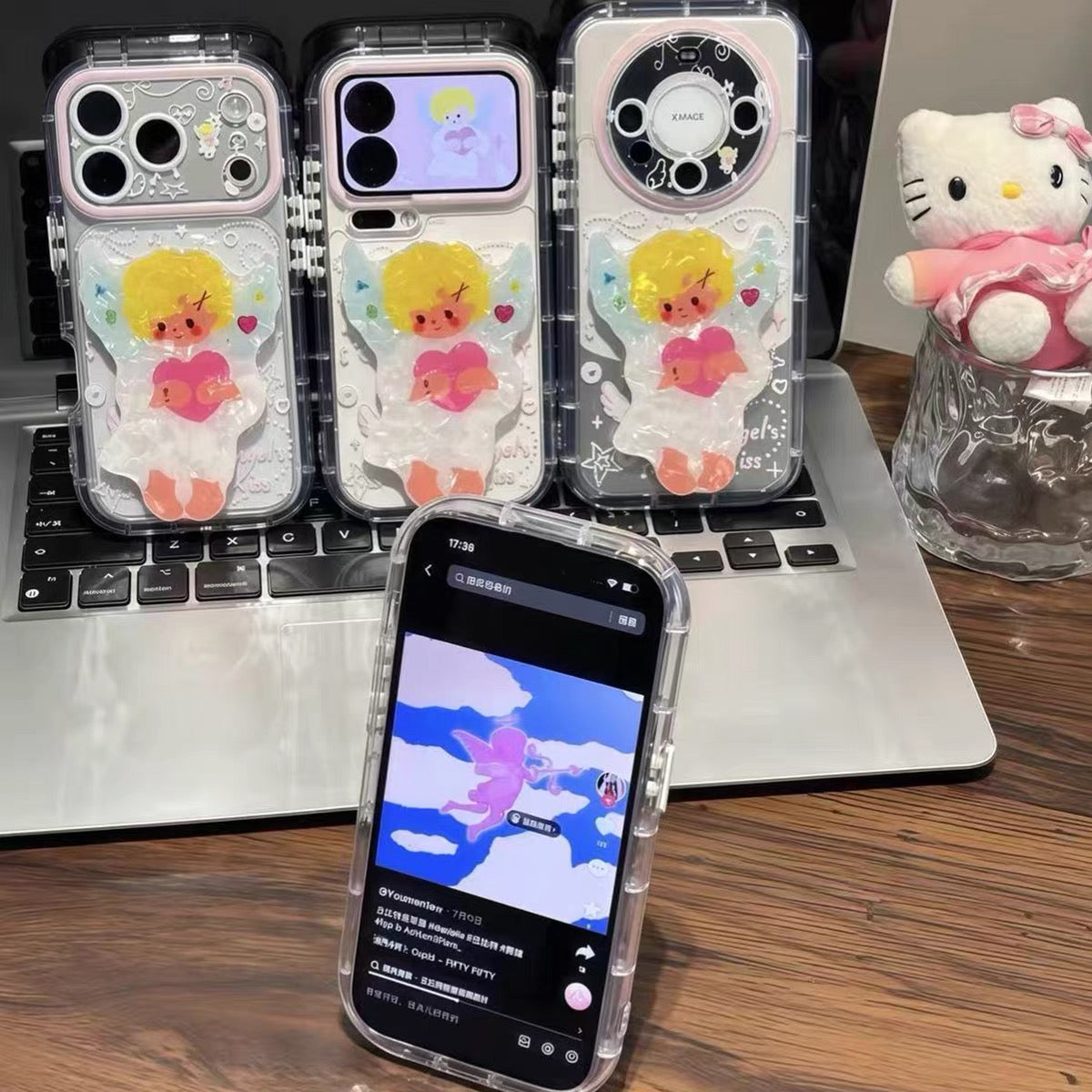 Cupid "Little Angel of Love" Phone Case with Kickstand