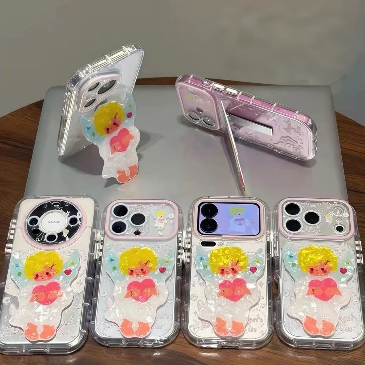 Cupid "Little Angel of Love" Phone Case with Kickstand