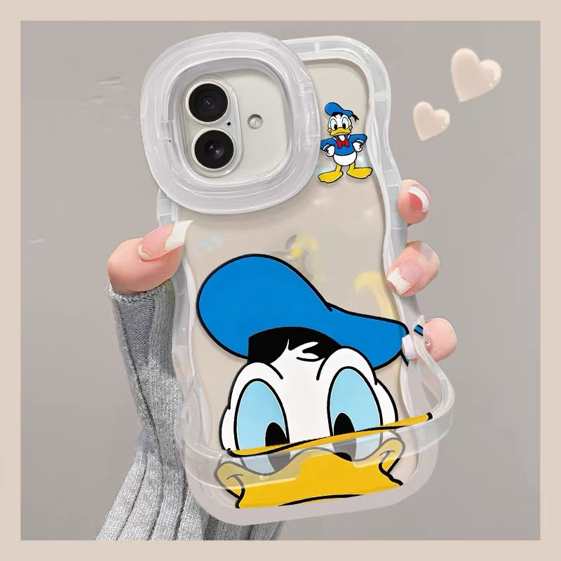 Mickey, Minnie, Donald, and Daisy Dual-Stand Phone Case