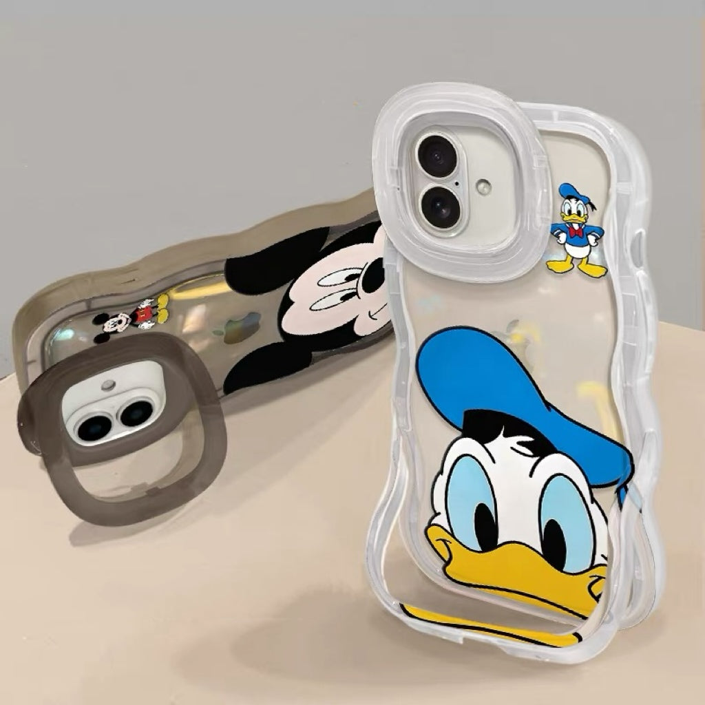 Mickey, Minnie, Donald, and Daisy Dual-Stand Phone Case