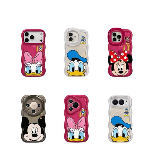 Mickey, Minnie, Donald, and Daisy Dual-Stand Phone Case