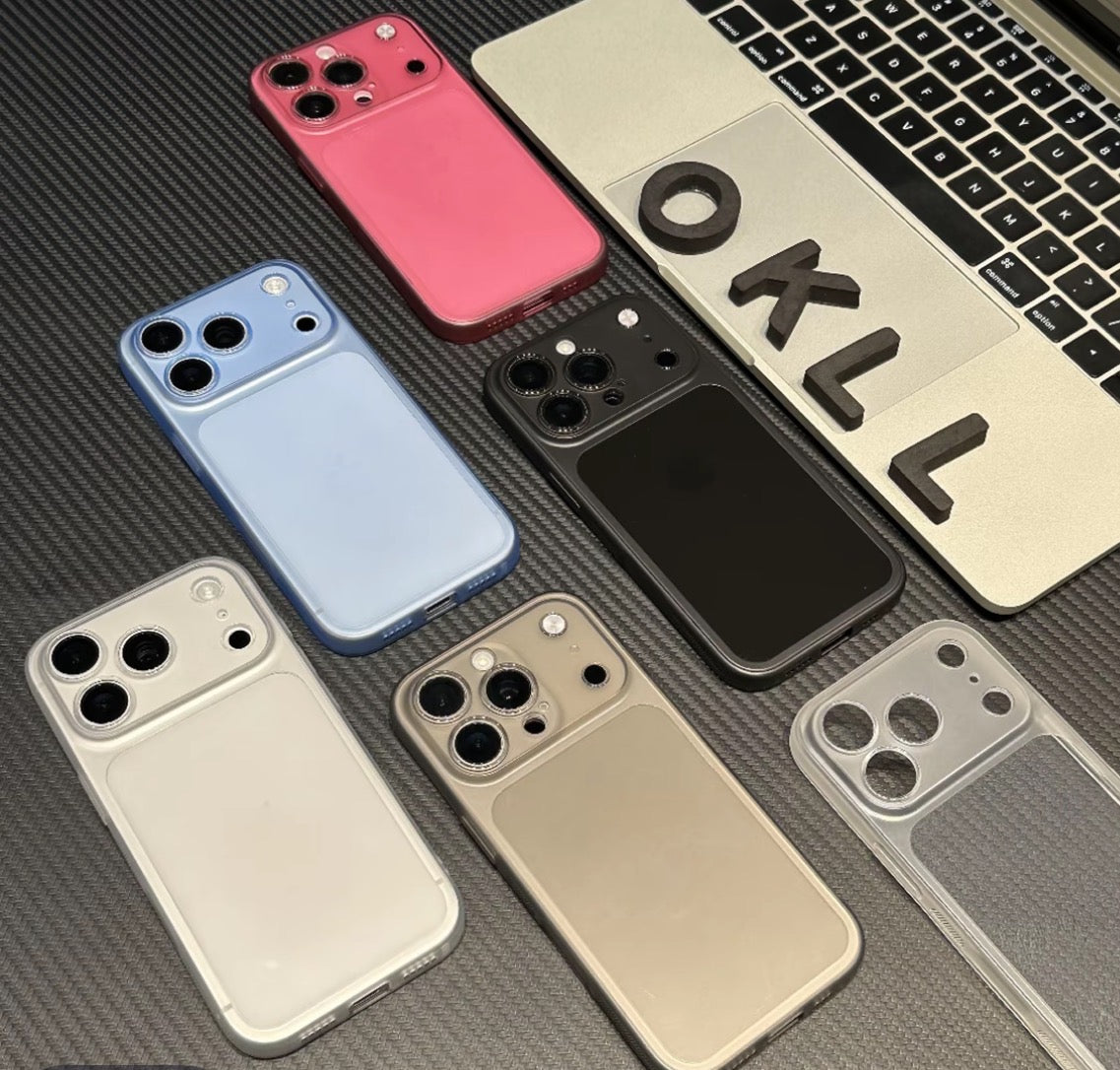 Ultra-thin frosted minimalist phone case