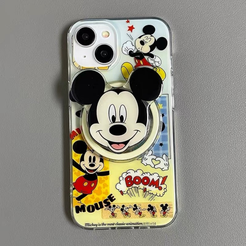 Compatible with Samsung Disney Mickey Mouse magnetic phone case