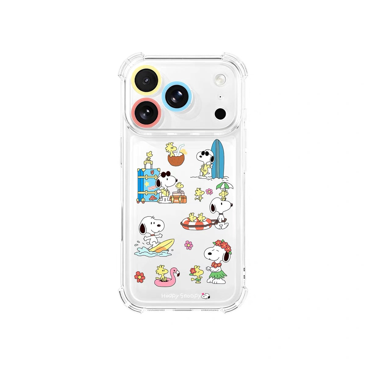 Snoopy Island-Themed "Happy Puppy" Birthday Hat Phone Case