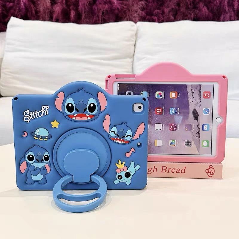 Stitch Tablet Case with 360-Degree Rotating Stand