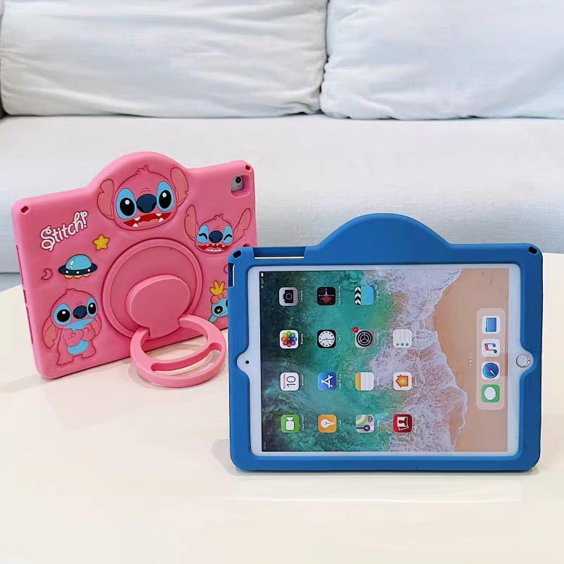 Stitch Tablet Case with 360-Degree Rotating Stand