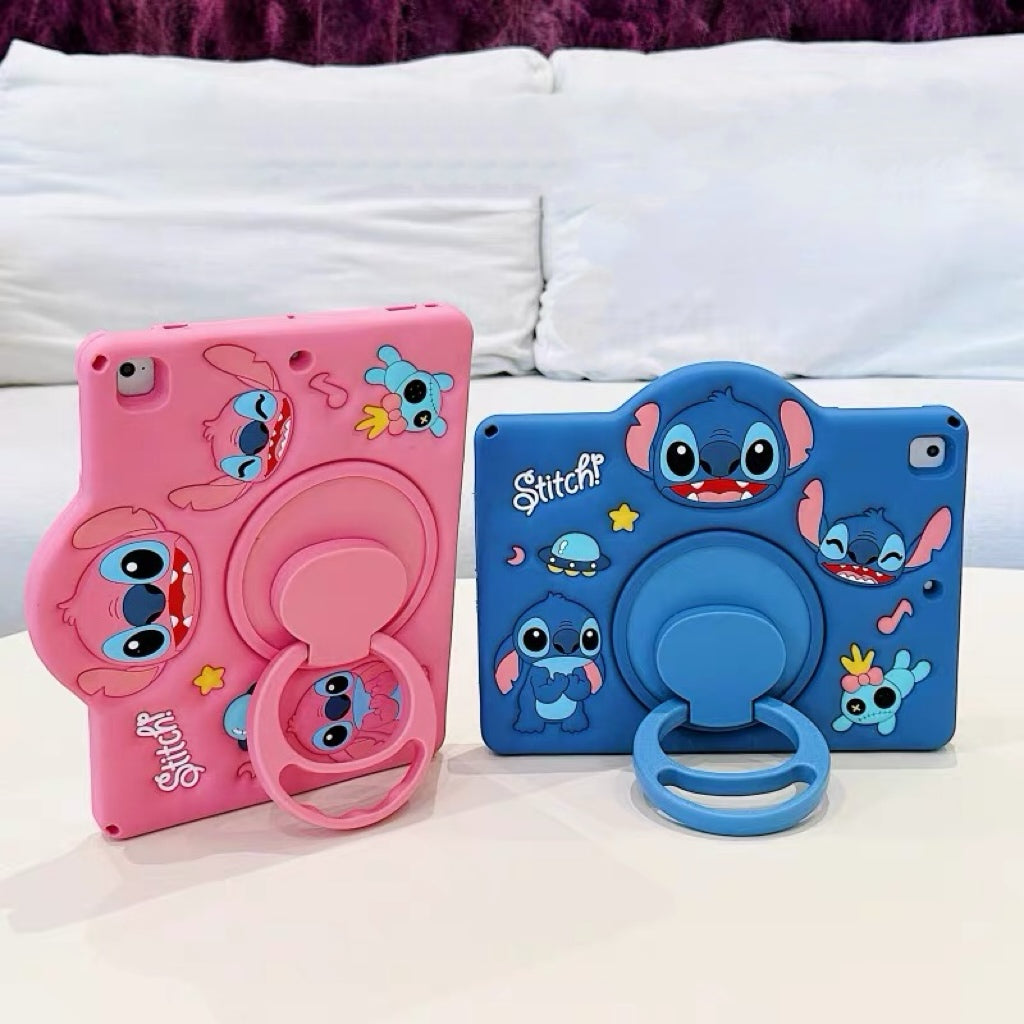 Stitch Tablet Case with 360-Degree Rotating Stand