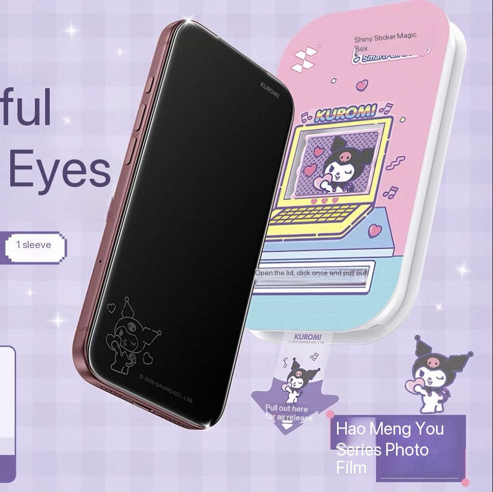 Hello Kitty, Kuromi, Cinnamoroll, My Melody, and Pompompurin Tempered Glass Screen Protector