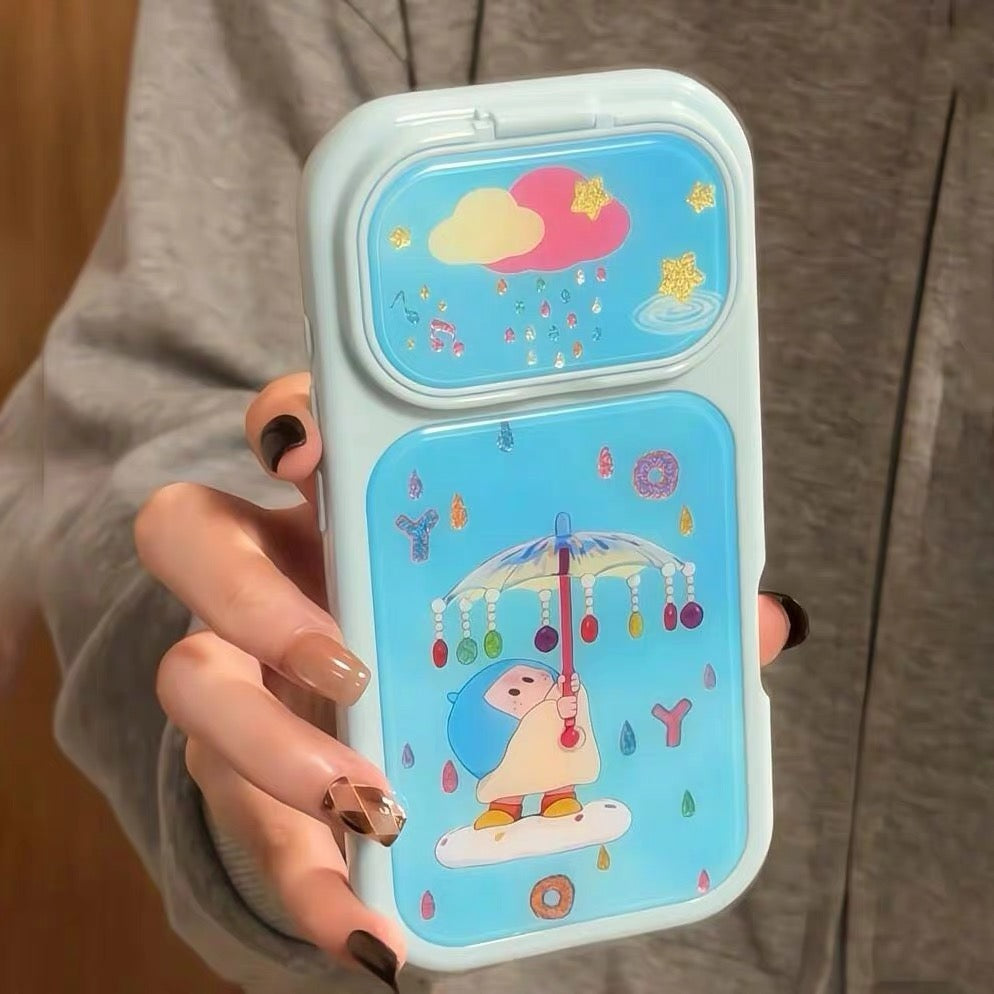 "Youyou-chan" Flip-Mirror Phone Case