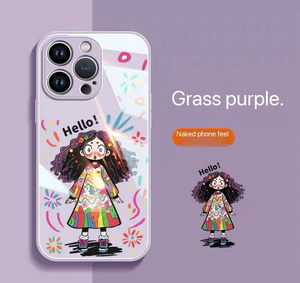 Liquid Glass Lens-Covering Phone Case