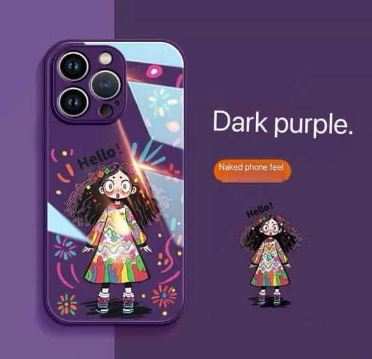 Liquid Glass Lens-Covering Phone Case