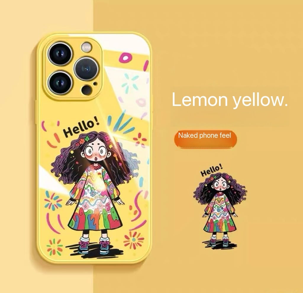 Liquid Glass Lens-Covering Phone Case
