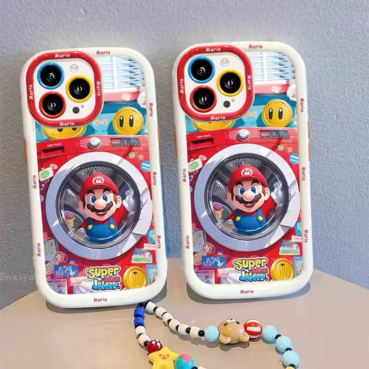 New Washing Machine-Style Mario Phone Case