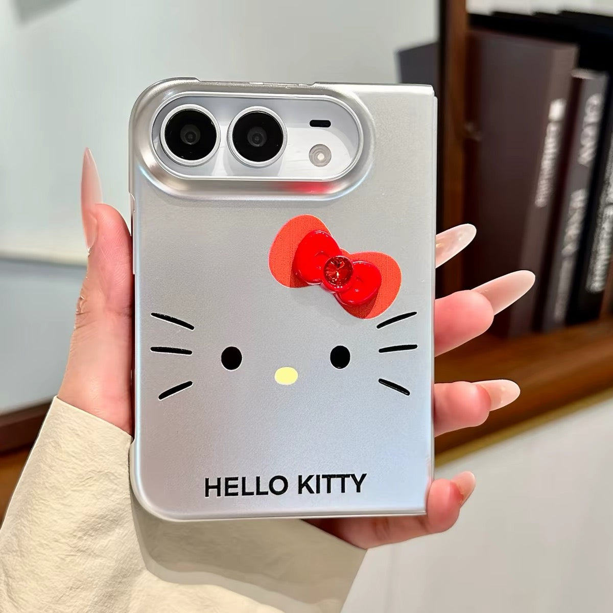 Creative Line-Art Cat Foldable Phone Case