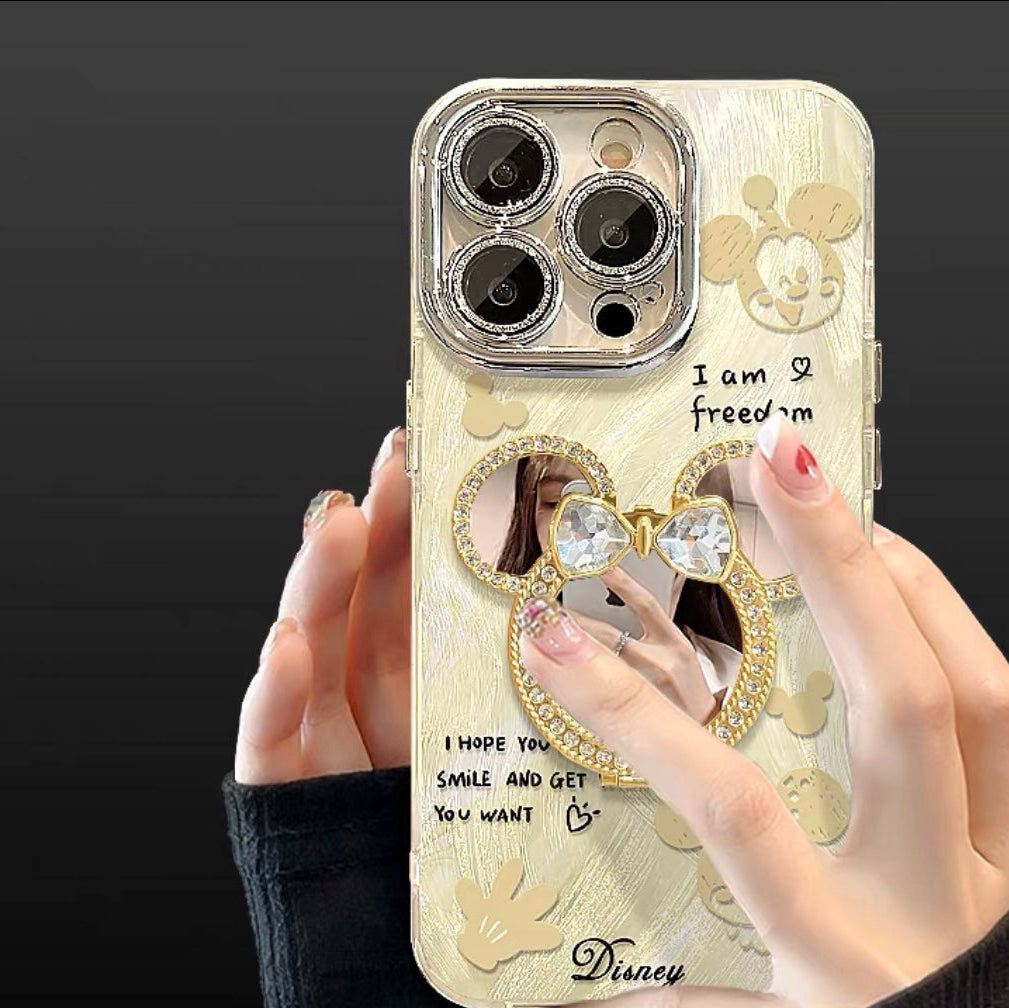 Mickey Mirror Stand Phone Case