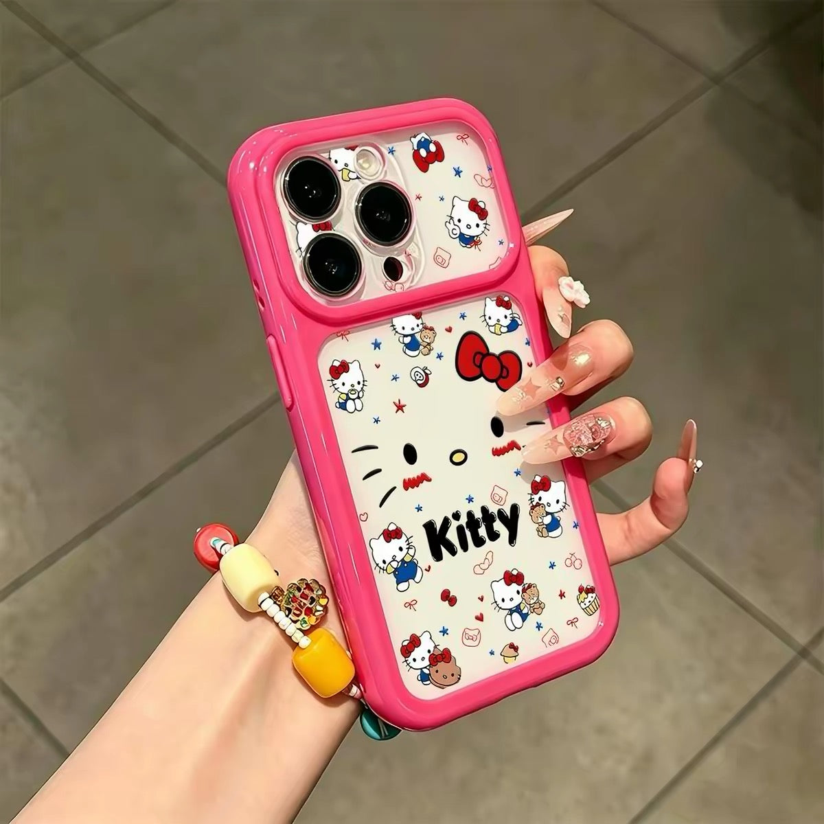 New, unique, and cute Hello Kitty phone case.