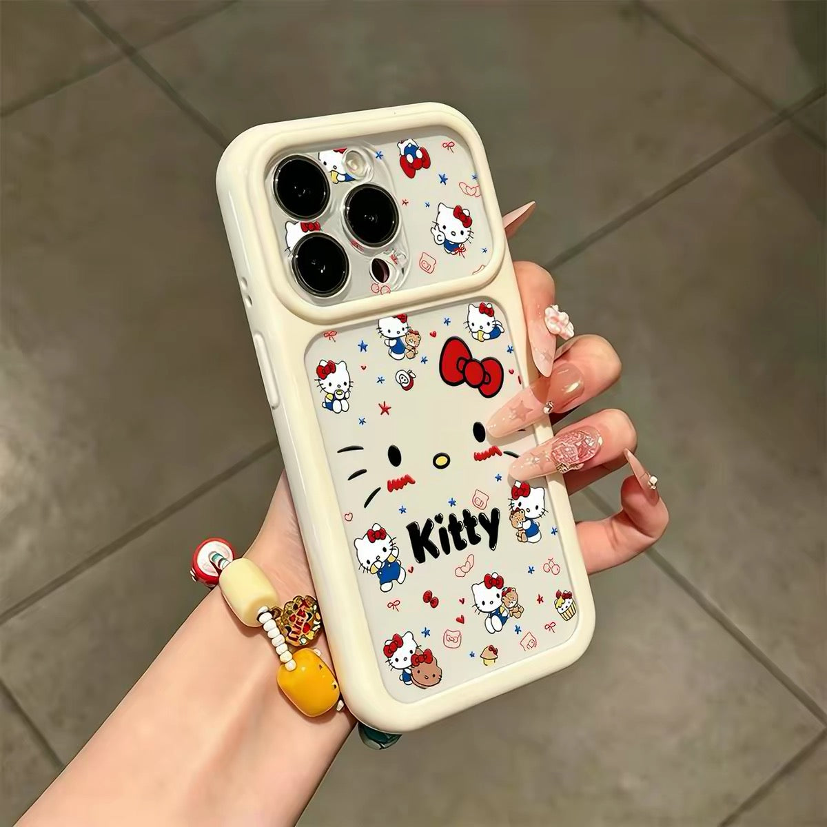 New, unique, and cute Hello Kitty phone case.