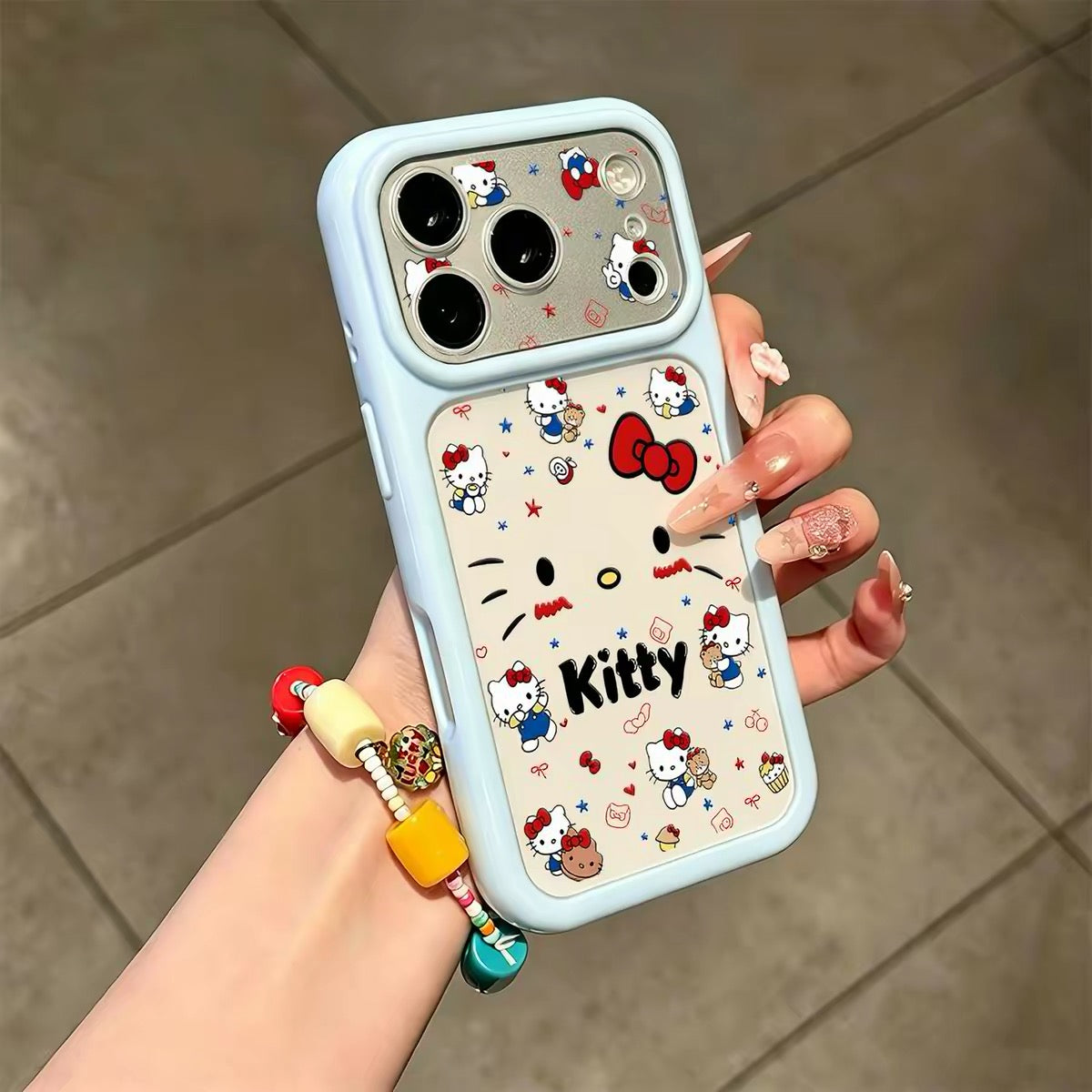 New, unique, and cute Hello Kitty phone case.