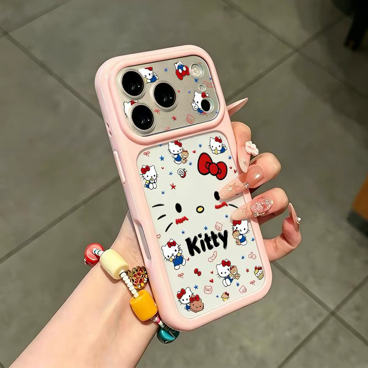 New, unique, and cute Hello Kitty phone case.