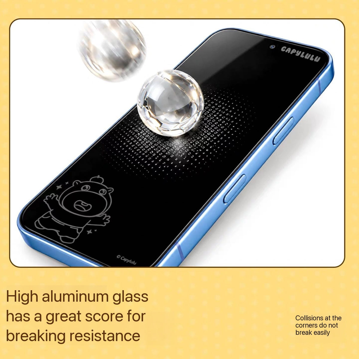 Capybara Lulu Tempered Glass Screen Protector