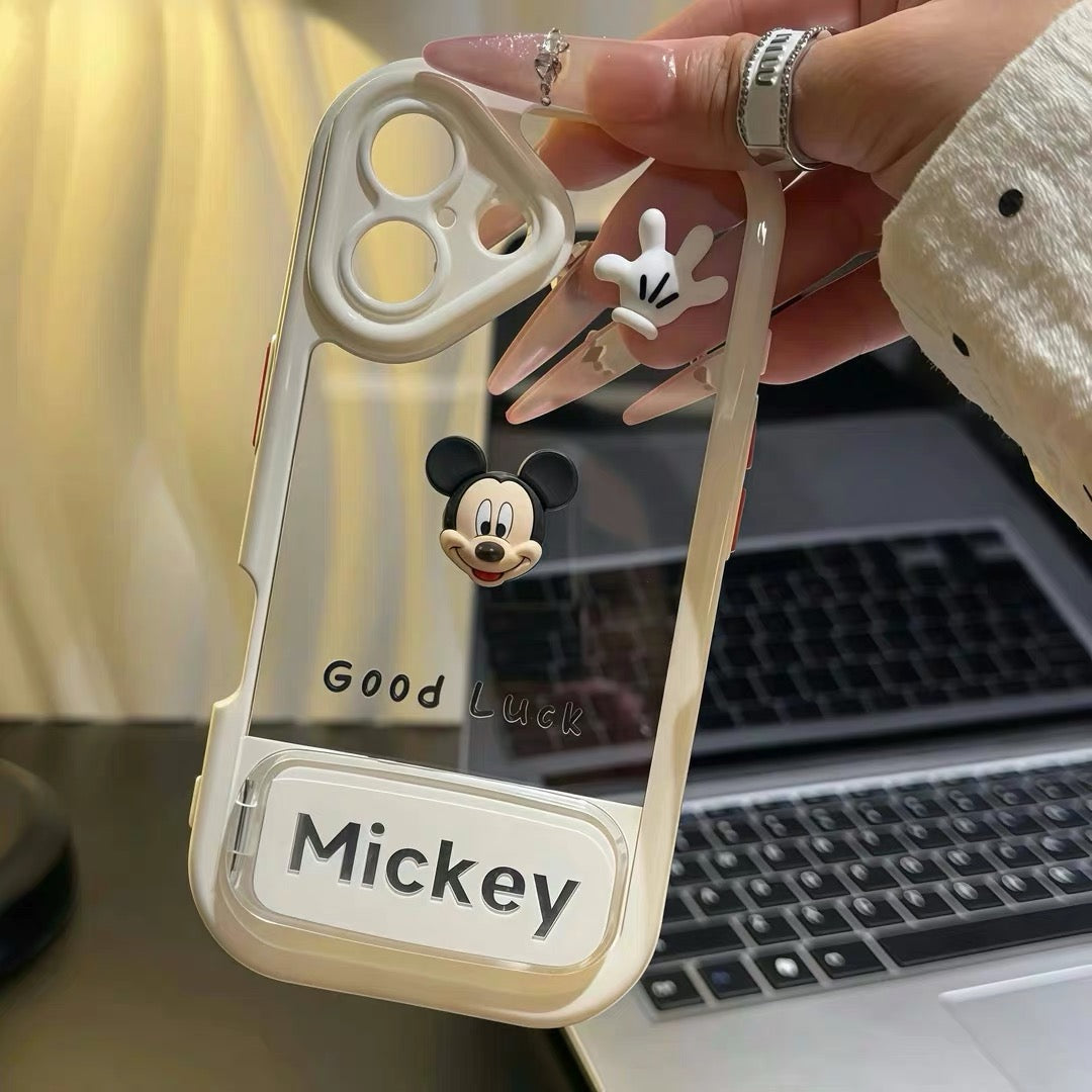 Mickey Mirror Stand Phone Case for Android